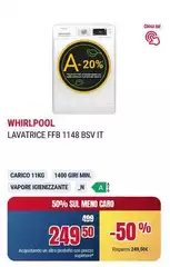 Whirlpool - Lavatrice Ffb 1148 Bsv It