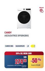 Candy - Asciugatrice BPS8N2BXS