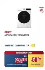 Candy - Asciugatrice BPS8N2BXS