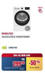 Whirlpool - Asciugatrice CWD47MWBS