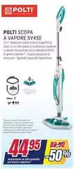 Polti - Scopa A Vapore Sv450