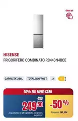 Hisense - Frigorifero Combinato RB440N4BCE