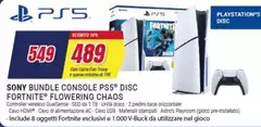 Sony - Console Ps5 Disc Fornite® Flowering Chaos