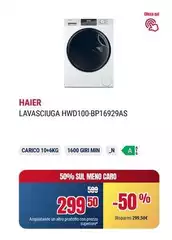 Haier - Lavasciuga Hwd100-bp1692gas