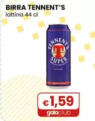 Tennent's - Birra Lattina 44 Cl