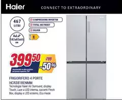 Haier - Frigorifero 4 Porte HCR3818ENm