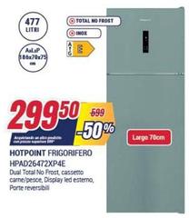 Hotpoint - Frigorifero HDAD26472XP4E
