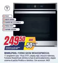 Whirlpool - Forno 60cm WO14IS8PMOSKA