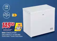 Beko - Congelatore Or Rizontal cf200ewn