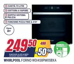 Whirlpool - Forno WO14S8PMOSBXA