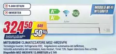 Mitsubishi - Climatizzatore MSC-HR25VFK