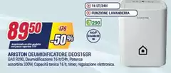 Ariston - Deumidificatore Deos16sr
