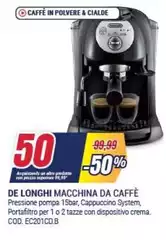 Podo - De Longhi Macchina Da Caffè Podo - De Longhi Macchina Da Caffè