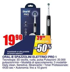 Oral b - Spazzolini Elettrici Pro 1