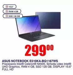 Asus - Notebook E510KA-BQ1167WS Asus - Notebook E510KA-BQ1167WS