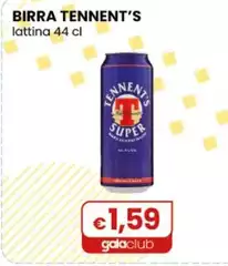 Tennent'S - Birra Lattina 44 Cl