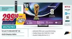 Hisense - Smart Tv Miniled 55" 4k