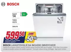 Bosch - Lavastoviglie Da Incasso SMV8YCX02E Bosch - Lavastoviglie Da Incasso SMV8YCX02E