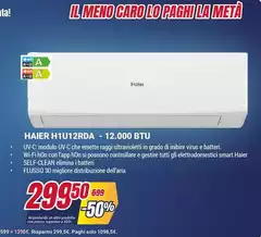 Haier - H1012rda - 12000 Btu