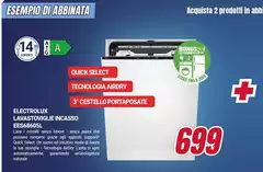 Electrolux - Lavastoviglie Incasso ES686051