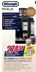 De Longhi -  Macchina Caffè Automatica ExAM440.35.B