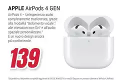 Apple - Airpods 4 Gen Apple - Airpods 4 Gen
