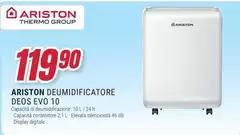 Ariston - Deumidificatore EVO 10