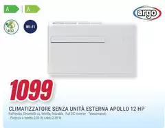 Argo - Climatizzatore Senza Unita Esterna Apollo 12 Hp