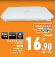 Xiaomi - Bilancia Pesapersone Nuno36gl Xiaomi - Bilancia Pesapersone Nuno36gl