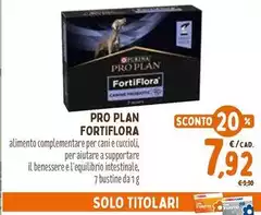 Pro Plan -  Fortiflora