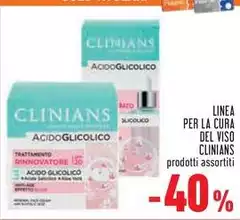 Clinians - Linea Per La Cura Del Viso Clinians - Linea Per La Cura Del Viso