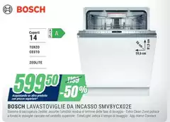 Bosch - Lavastoviglie Da Incasso SMV8YCX02E