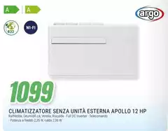 Argo - Climatizzatore Senza Unita Esterna Apollo 12 Hp