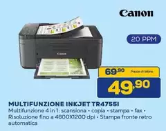 Canon - Multifunzione Inkjet TR4755I Canon - Multifunzione Inkjet TR4755I