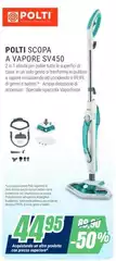 Polti - Scopa A Vapore Sv450