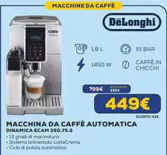 De Longhi - Macchina Da Caffè Automatica De Longhi - Macchina Da Caffè Automatica