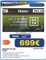 Haier - Smart Tv 4k 65m90 Haier - Smart Tv 4k 65m90