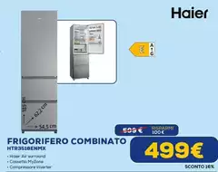 Haier - Frigorifero Combinato HT79351BEHMX Haier - Frigorifero Combinato HT79351BEHMX