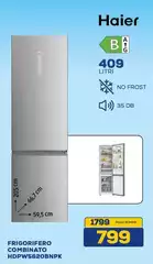 Haier - Frigorifero Combinato HDPWS620BNPBK Haier - Frigorifero Combinato HDPWS620BNPBK