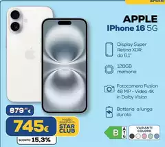 Apple - Iphone 16 5G Apple - Iphone 16 5G