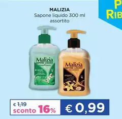 Malizia - Sapone Liquido Malizia - Sapone Liquido