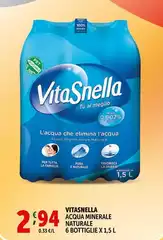 Vitasnella - Acqua Minerale Naturale