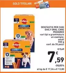 Pedigree - Dentastix Per Cani Daily Oral Care