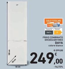 Daya - Frigo Combinato Dhcb34sm14weo