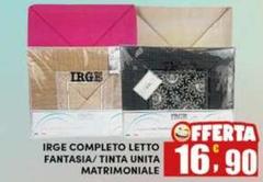 Irge -  Completo Letto Fantasia/ Tinta Unita Matrimoniale