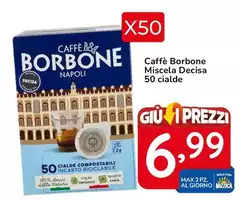 Caffe borbone - Miscela Decisa 50 Cialde