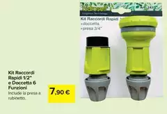 Kit Raccordi Rapid 12" E Docetta 6 Funzioni