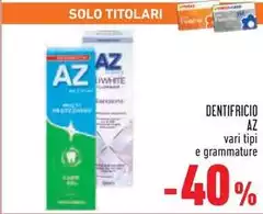 Az - Dentifricio