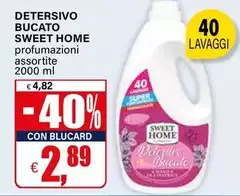 Sweet Home - Detersivo Bucato