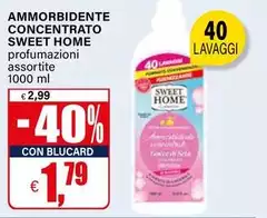 Sweet Home - Ammorbidente Concentrato